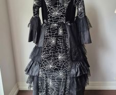 TK Maxx Foggy Cauldron Kids Witch Costume Set (Dress + Hat) - Age 9-10