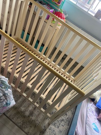 cot bed and matress
