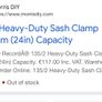 IRWIN Record 135/2 Heavy-Duty Sash Clamp 600mm (24in) Capacity Image 2