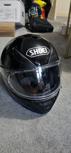 SHOEI RYD Full Face Motorcycle Helmet, XL, Pinlock (Black)