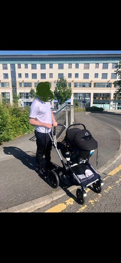 Bugaboo Fox 2 Travel System Navy, Bassinet, Nuna Turtle Car Seat and Extras, Excellent Condition