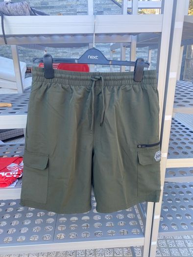 Khaki colour cargo shorts
