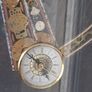 Vintage John Ammon 1918 harp clock Image 8