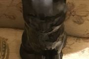 Ceramic Black Cat statue