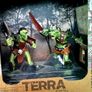 Terra by Battat Fantasy Vintage American Fighting Figures Characters Play Set of 4 Image 4