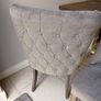 Solid wood table with dining chairs Image 7