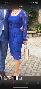 Bodyfrock bodycon blue dress size S