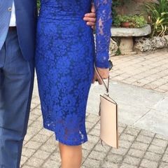 Bodyfrock bodycon blue dress size S