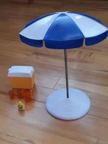 Vintage Sindy Sunlounger set 1977