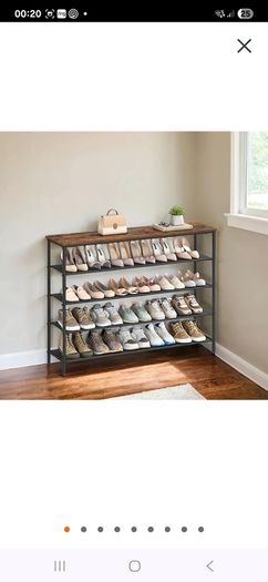 New Big VASAGLE Shoe Rack/ Bench /Shelf