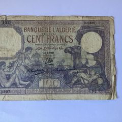 banknotes French Algeria