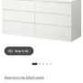 6 drawer chest of drawers Image 4