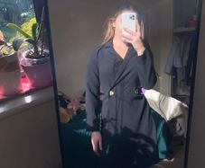 black mango dress