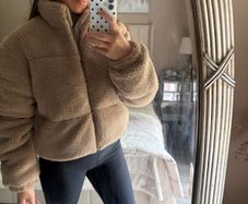 New look shearling jacket