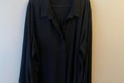 New Look curves black blouse (size 26)