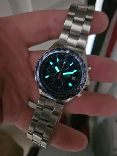 Watch Seiko Pilot Chronograph.