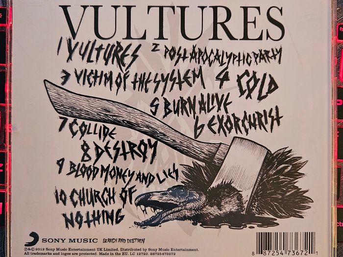 AxeWound "Vultures" CD Album