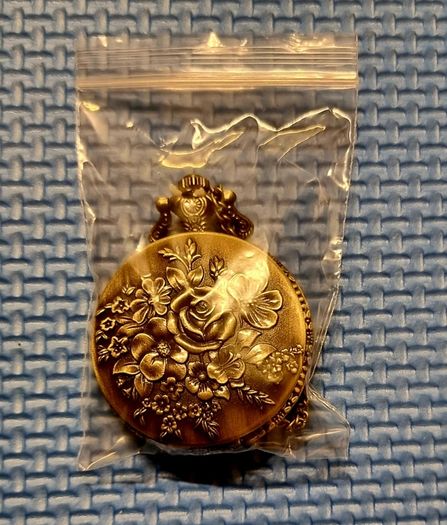 Vintage Quartz Pocket Watch, New, unopened.