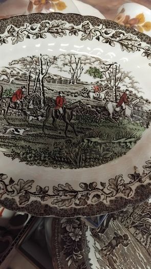 Vintage Big Cake Plates