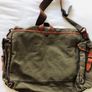 Rrl Double Ralph Lauren Army Canvas Leather Bag Rare! Image 7