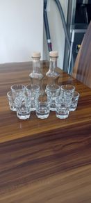 shot glasses/carafes set