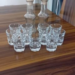 shot glasses/carafes set