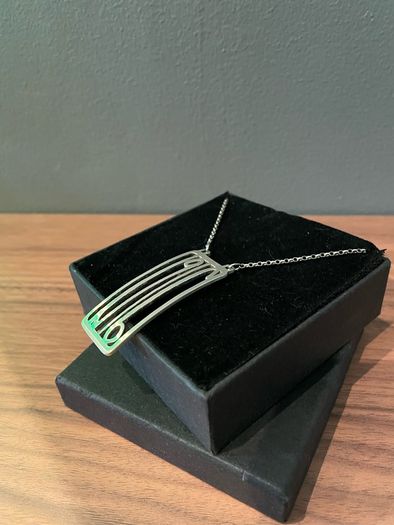Terrible Beauty Grace Pendant Silver