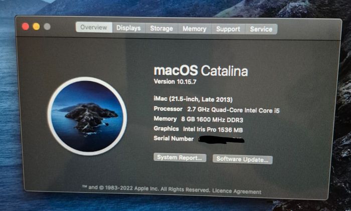 iMac 21.5-inch (Late 2013)