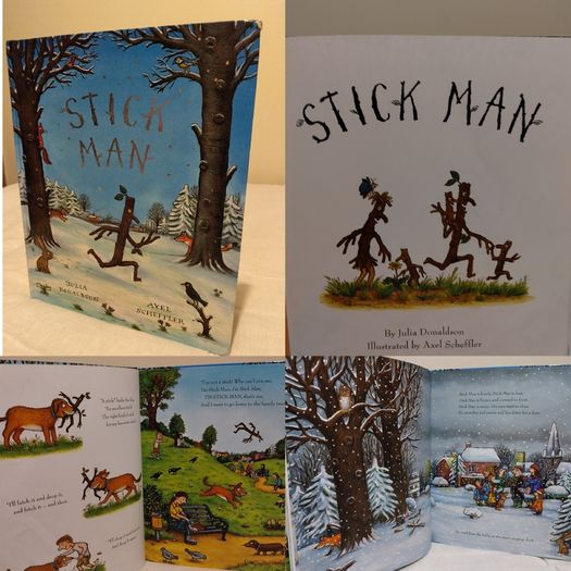 Stick Man By Julia Donaldson  Hardback Book
