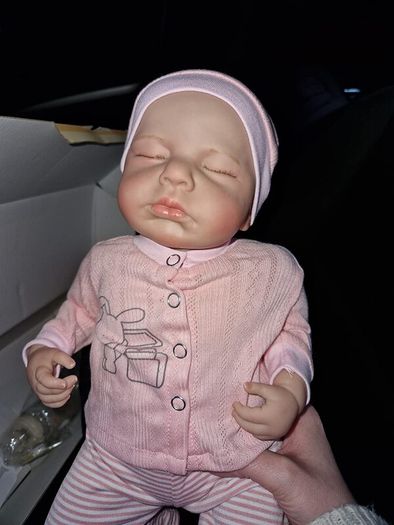 Reborn Dolls - 17 inch Soft Body Lifelike-Newborn Baby Dolls Sleeping Girl Dolls with Clothes and Toy Accessories Gift for Kids Age 3+