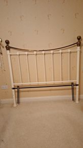 Beautiful metal headboard