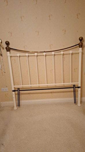 Beautiful metal headboard