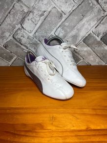 Puma Tallula Glam Ladies/Girls Athletic Gym Dance Shoe Trainers White/Purple UK4 EUR37