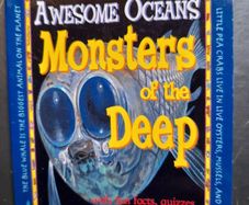 Awesome Oceans Monsters of the Deep. Book. Free Postage!