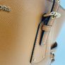 Michael Kors Brown Leather Tote Handbag Image 3