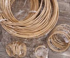 Lot of Bamboo Hoops for Dreamcatcher / Macrame Making