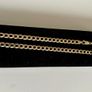 9ct gold flat curb chain Image 7