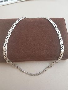 Elegant Vintage Sterling Silver Necklace