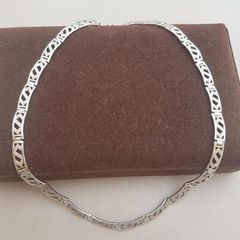 Elegant Vintage Sterling Silver Necklace