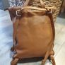 Seasalt Cornwall Leather Backpack Image 10