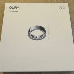 Oura Ring 4 | Silver | Size 13 | Boxed with Charger