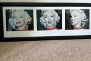 Framed Marilyn Artwork