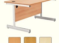 main image for ad New Straight Office Desk with Cantilever Legs W1200 x D800mm