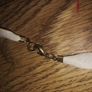 Peach Beaded Necklace Image 3