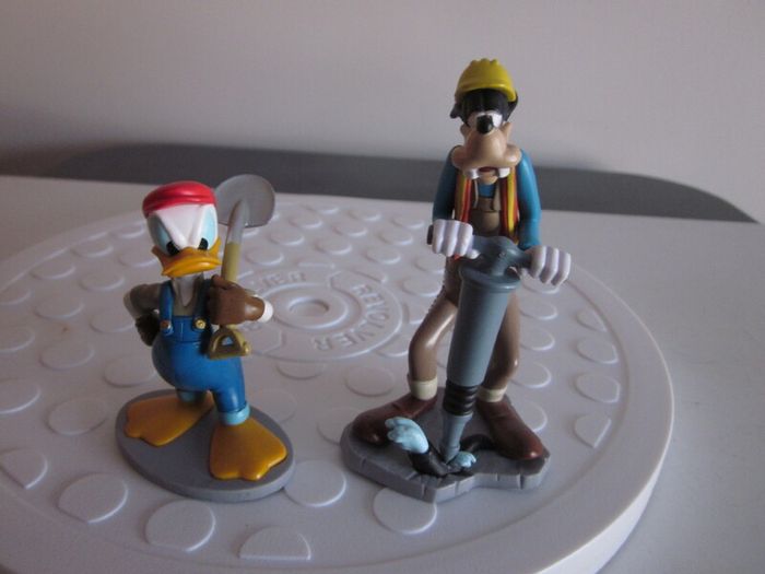 Disney Mickey Mouse Clubhouse Donald/Goofy Workmen Figures