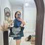 Love moschino large nylon tote bag Image 5