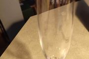 Tipperary crystal large champagne glass 26.5 cm tall.