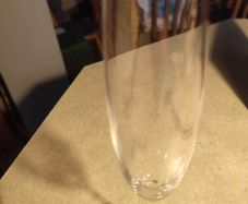 Tipperary crystal large champagne glass 26.5 cm tall.
