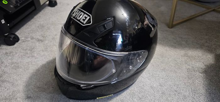 SHOEI RYD Full Face Motorcycle Helmet, XL, Pinlock (Black)