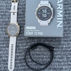 Garmin Fenix 7S Pro Sapphire Solar Edition Soft Gold with Light Sand Band